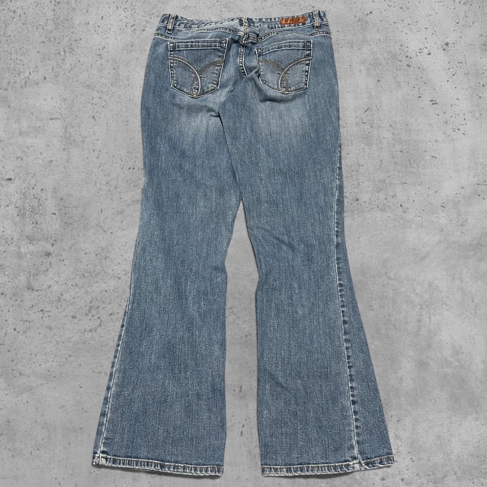 Calvin Klein Ultimate Bootcut Jeans Blue Denim Y2K Retro Size 29/8